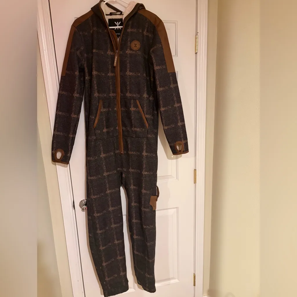 Onepiece Good Chill Jumpsuit Sz M Gray Size M - Image 4