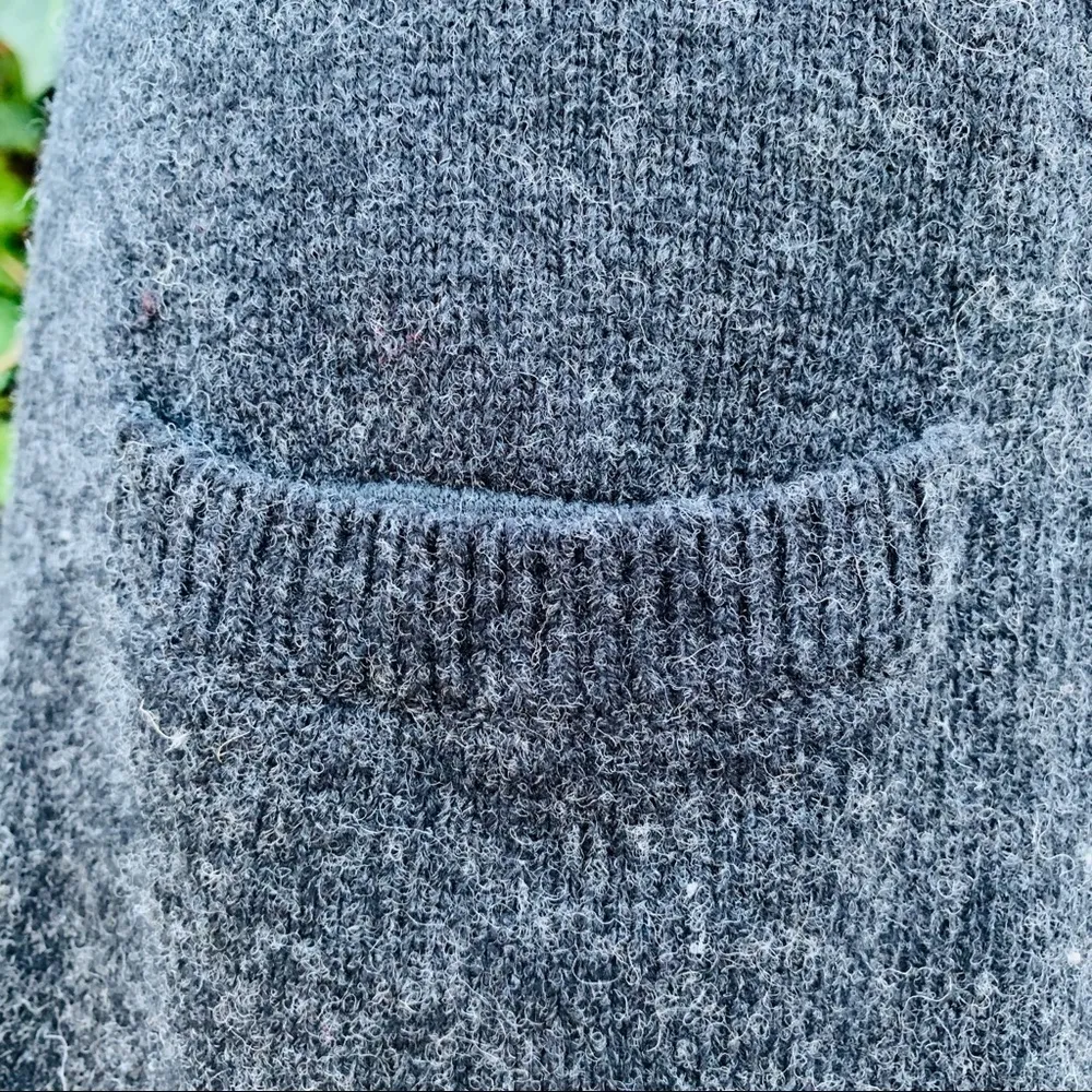 CAbi Sleeveless Charcoal Cardigan Sweater - Image 9