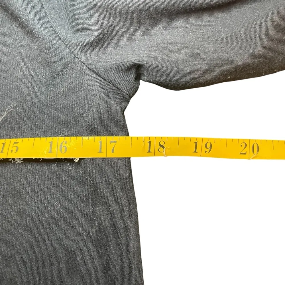 LOFT Outlet Navy Blue Garden Nature Graphic Top 3/4 Tie Sleeves Small Flower - Image 7