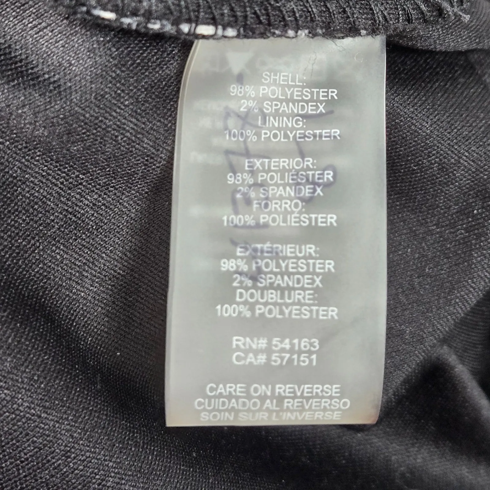 Karl Lagerfeld Paris Black White Floral Lace V Neck 3/4 Sleeve Carys Dress 6 - Image 6