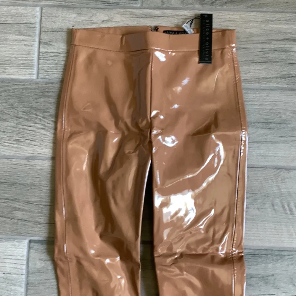 classics camel vinyl pants - Image 2
