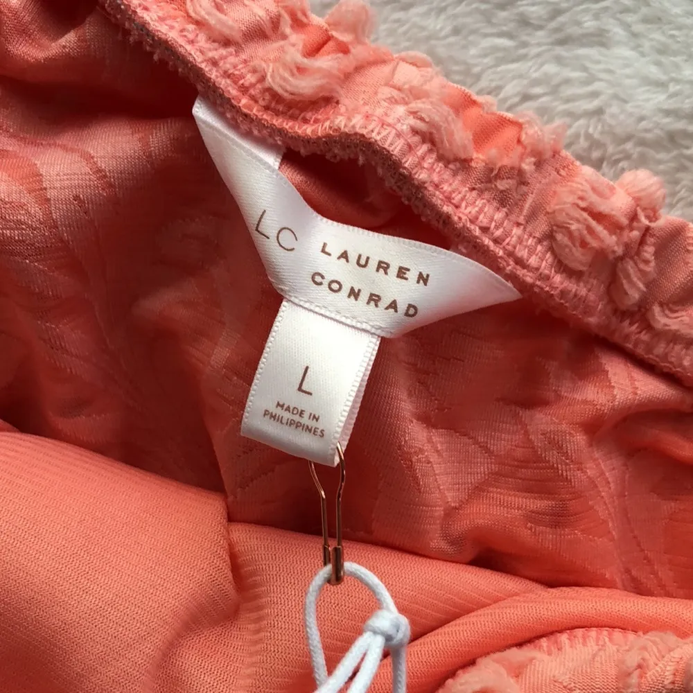 LC Lauren Conrad one shoulder blouse top, size large - Image 7