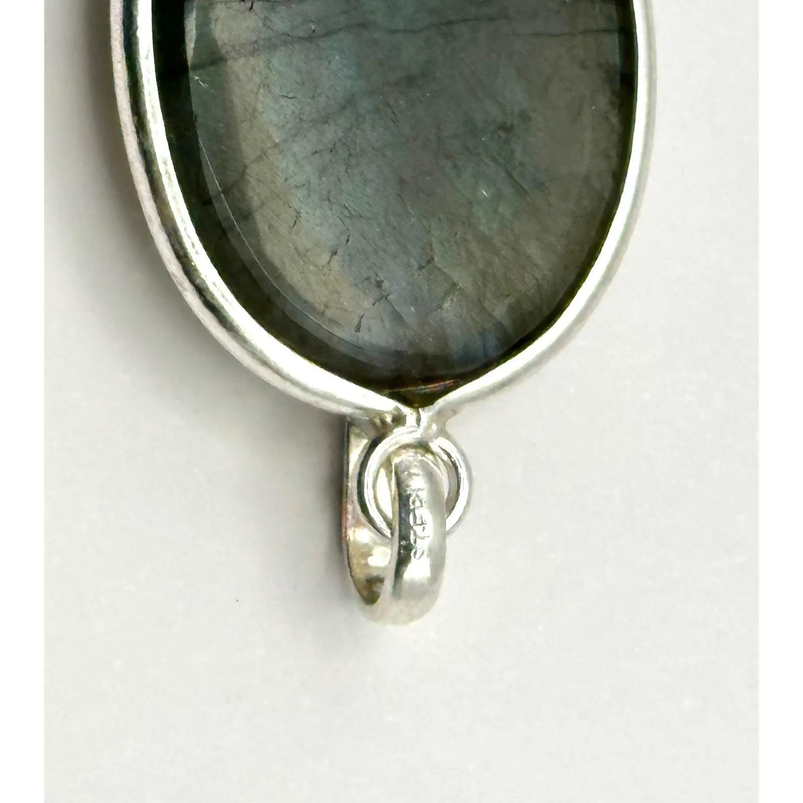 Labradorite Sterling Silver‎ Pendant - Image 8