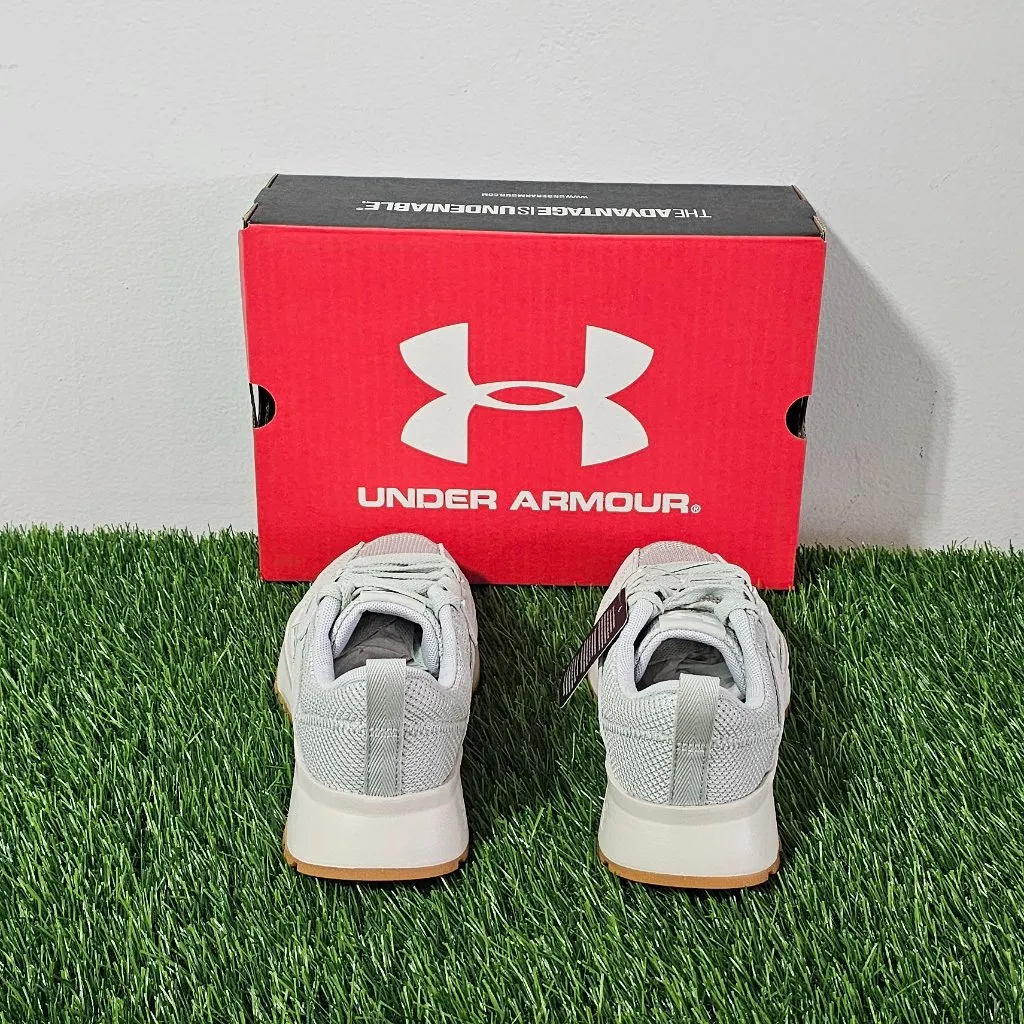 Under Armour Street Mirage W's Shoes Size 6- HydroGreen/Stone/White -3028379-377 - Image 5