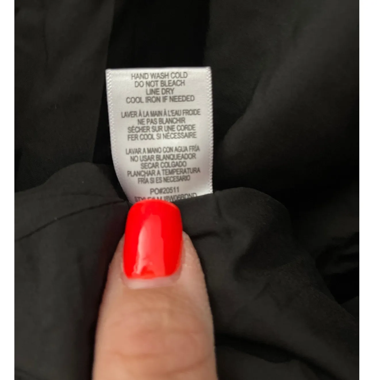 Bobeau Solid Black Long Length Front‎ Pockets Double Breasted Blazer Size Large - Image 8