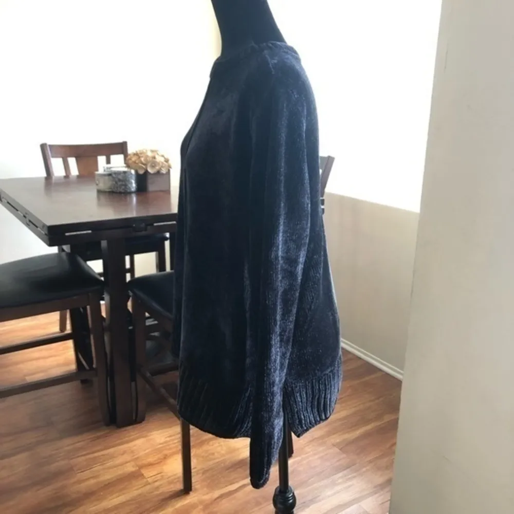 Style & Co. Black Texture Pullover Sweater sz XL - Image 4