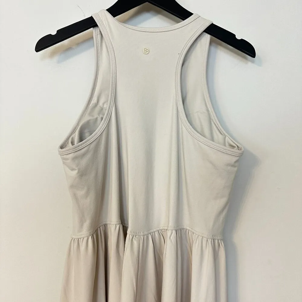 ZELLA Effortless Cutout Back Hybrid Dress in Grey Moonbeam Size Large - Image 10