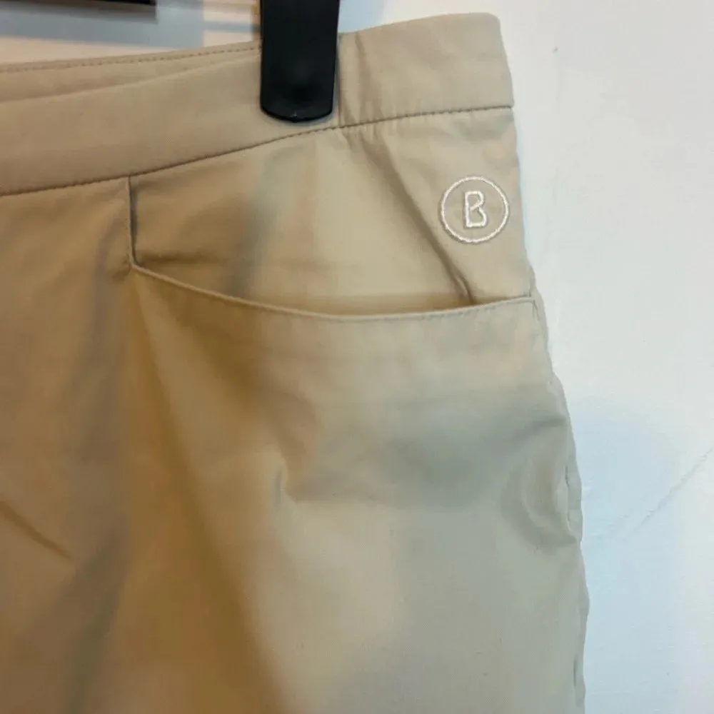 Bogner Cream Bermuda Shorts Size 8 - Image 6