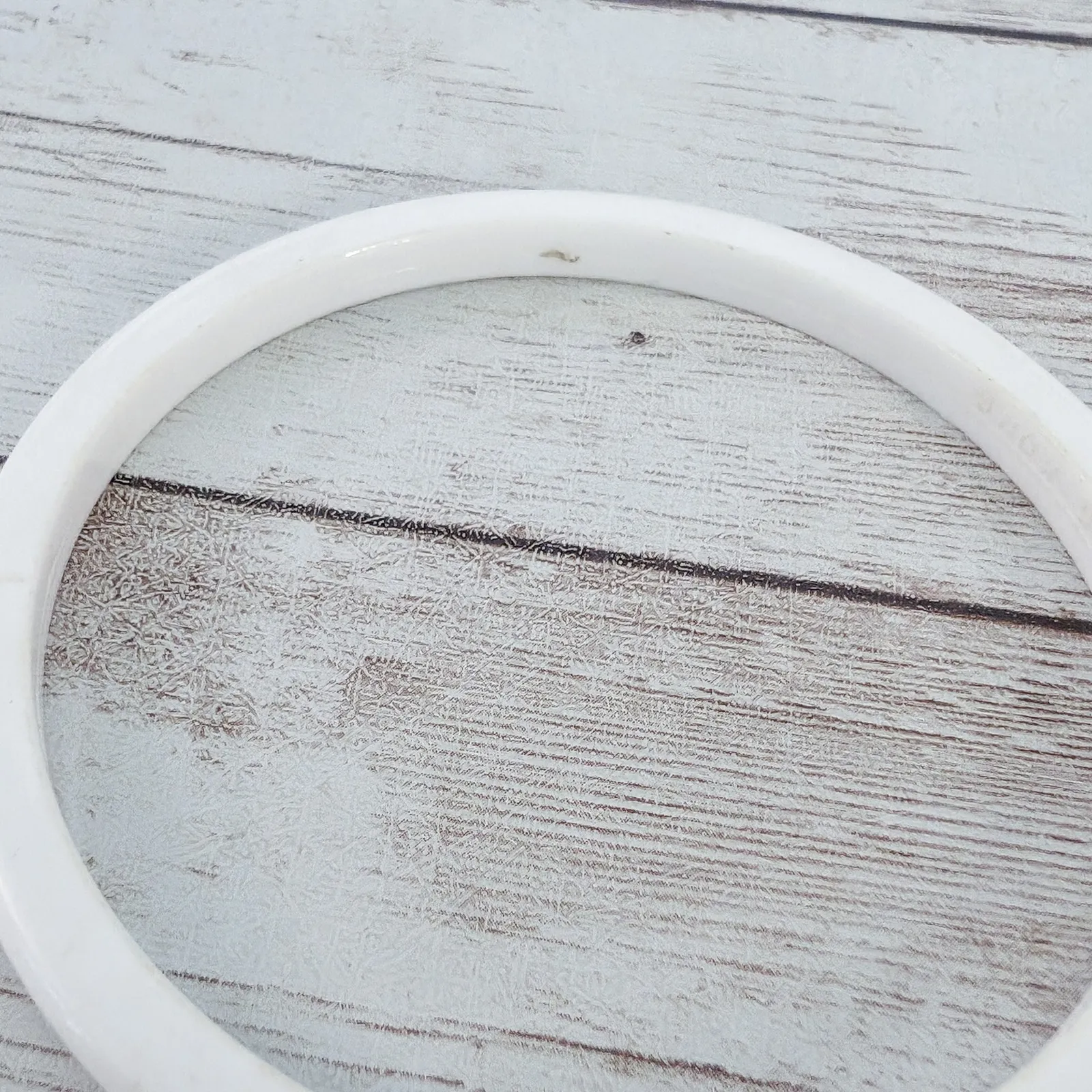 Vintage Bracelet Off White 7.75" - Image 6