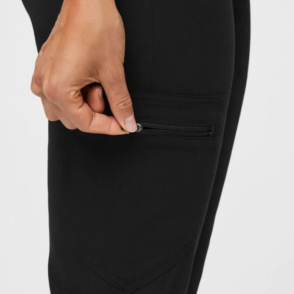 FIGS Zamora Jogger Scrub Pants Black Small - Image 3