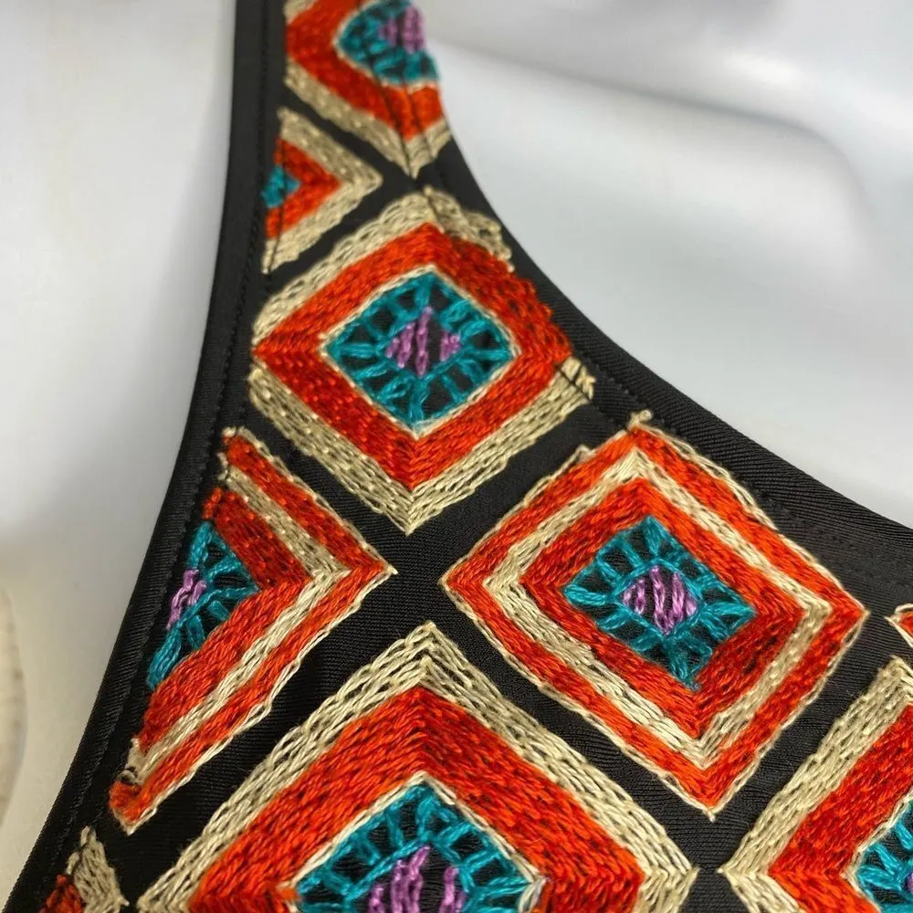 Beach Riot  Embroidered Flutter Bikini Top - Image 2