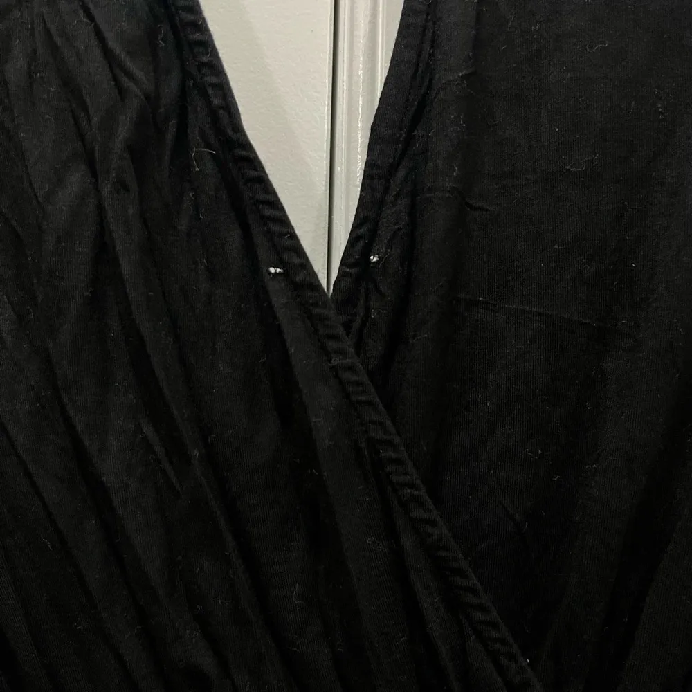 NBD Black Open Back Tassel Romper Size Small $148 - Image 5