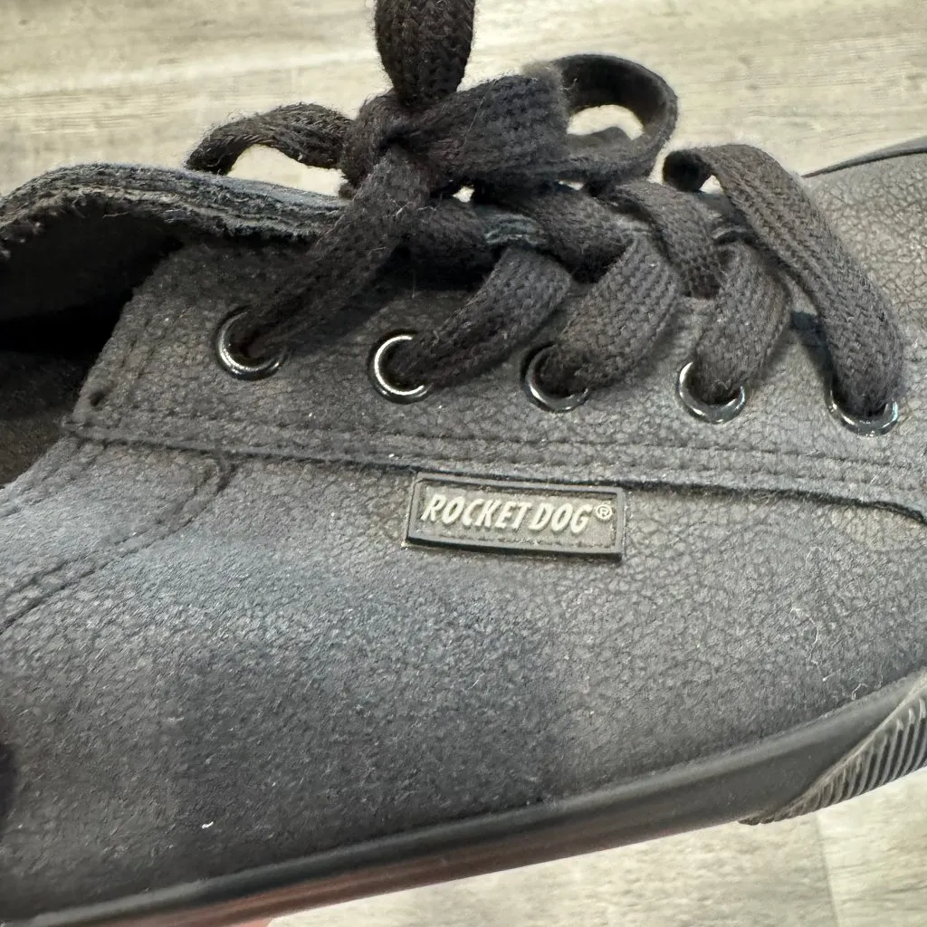 Rocket Dog black lace up sneakers women size 9.5 - Image 6