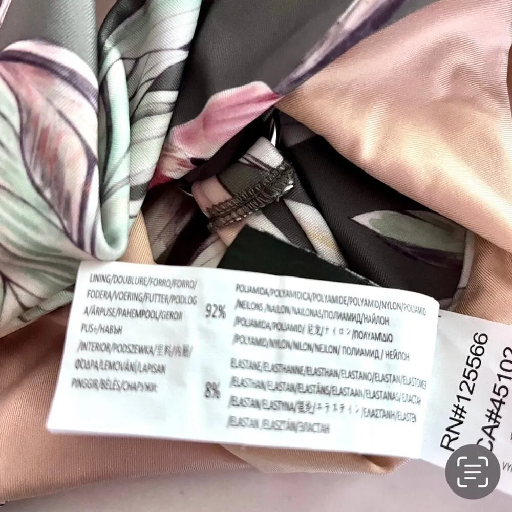 Mink Pink tropical one piece swim suit size XS - Image 9