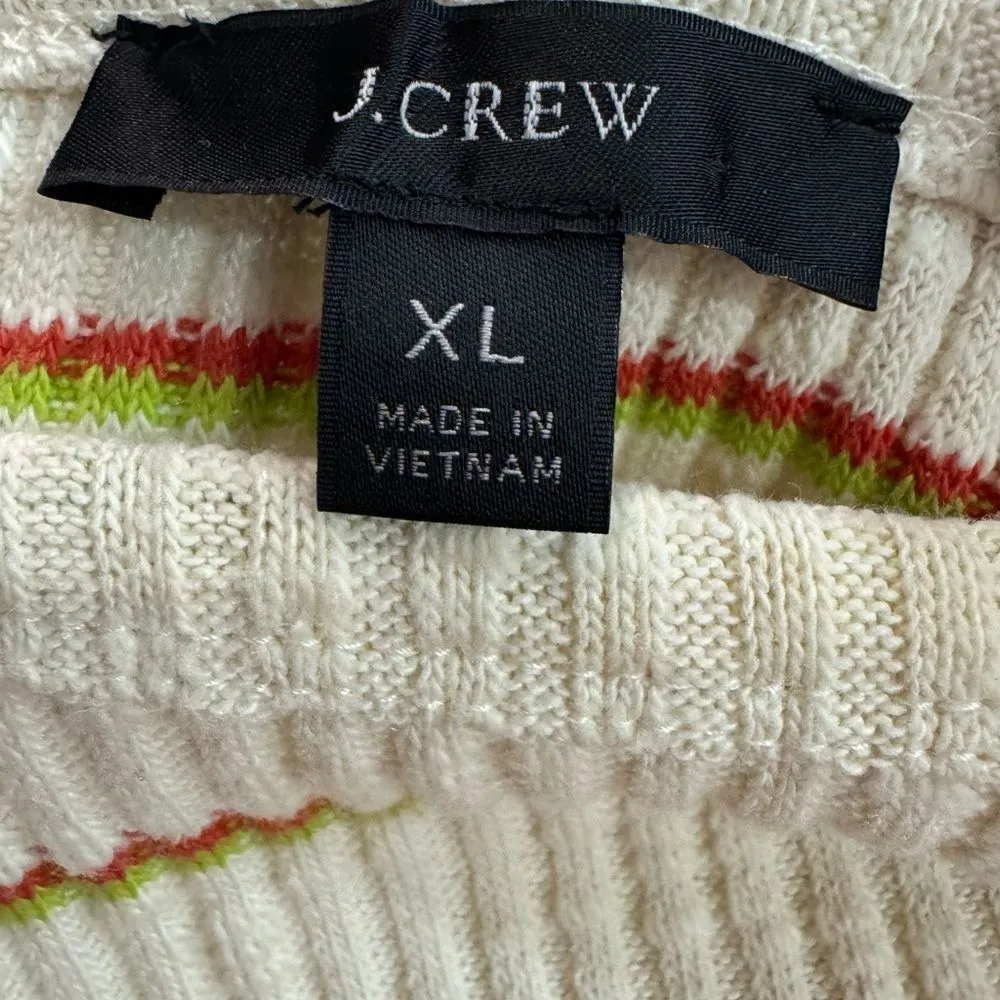 J. Crew Slim Perfect‎ Ribbed T-shirt in Stripe 3X - Image 4