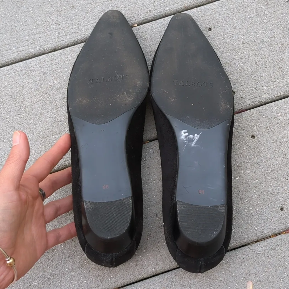 Talbots Pointed Toe Velvet Loafers | Velvet Loafers With Heel - Image 13