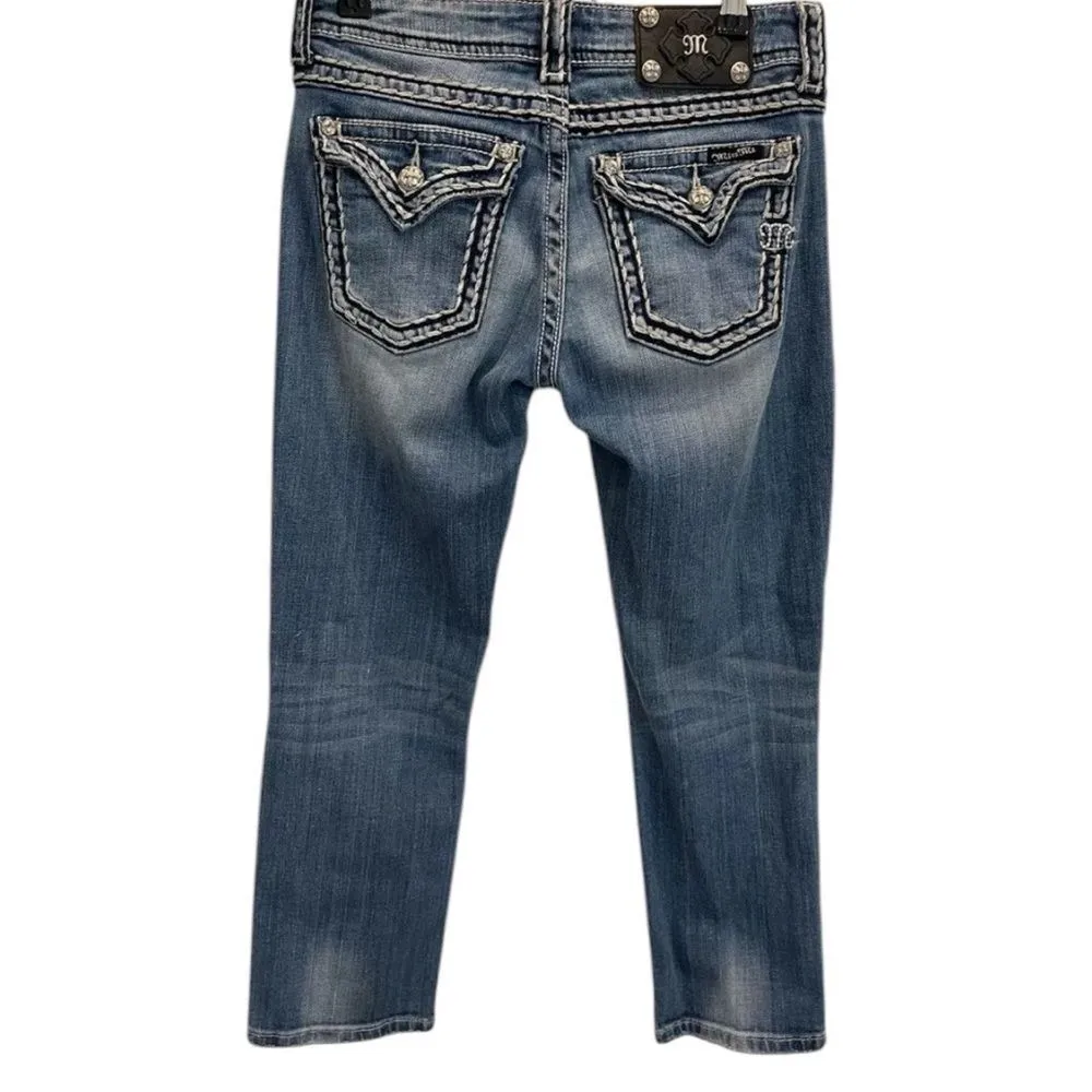 ✨Miss Me Women's Easy Crop Jean Sz 25 Capri✨ - Image 4