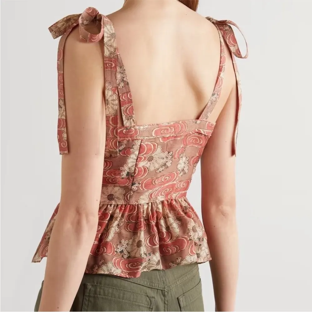 Ulla Johnson helia top in petunia - Image 2
