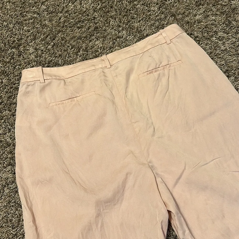 J. Crew Ingrid Dress Pants Slacks 16 Pink - Image 4