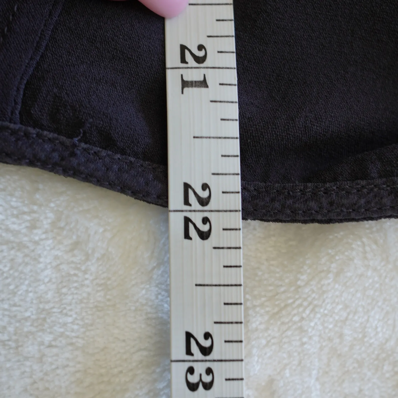 Hinge Womens Charcoal Gray 100% Silk Drape Front Cardigan Jacket Size S - Image 7