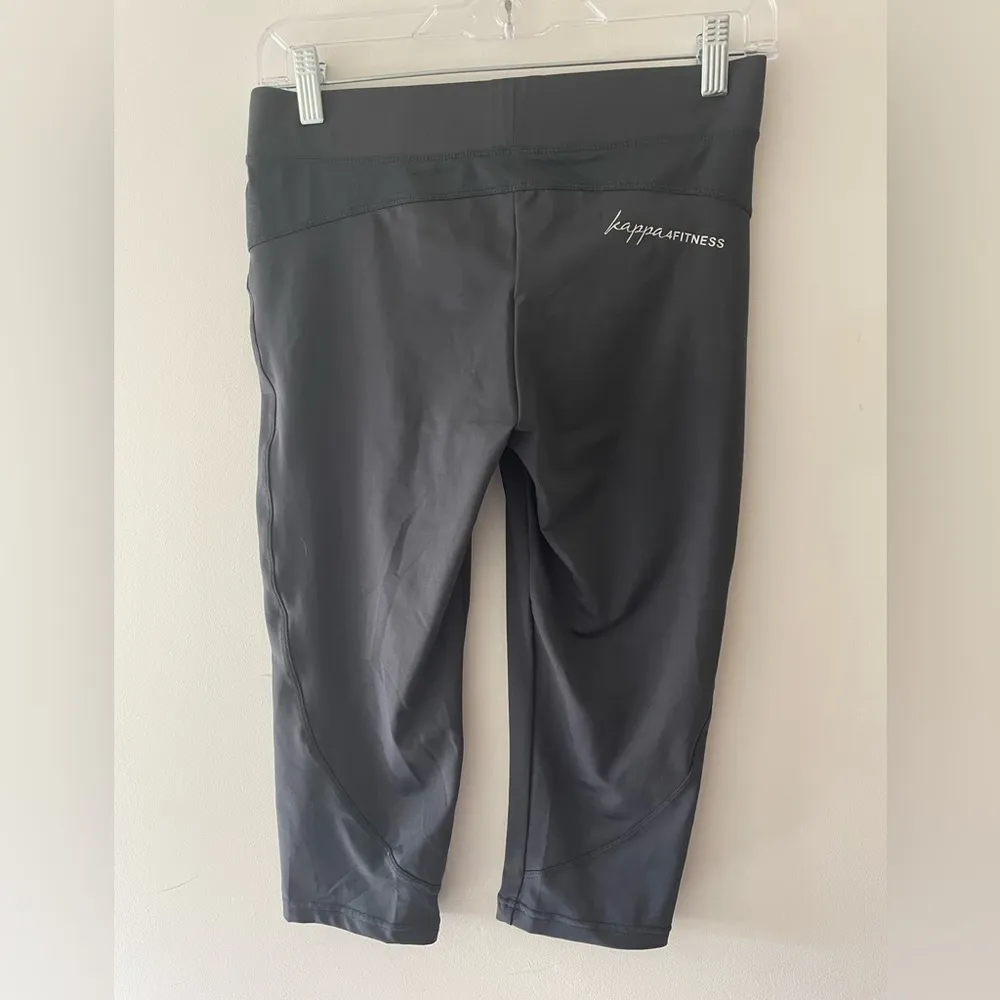 Kappa Fitness Logo Cropped Active Leggings - Image 4
