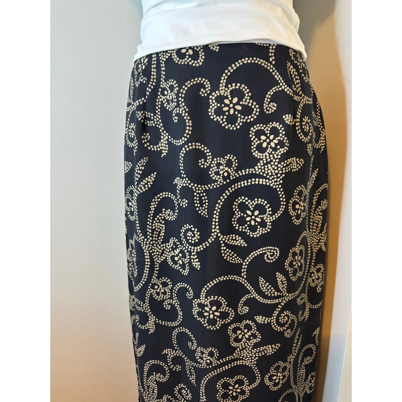 Vintage 90s Y2K Whimsygoth Floral Skirt - Image 6