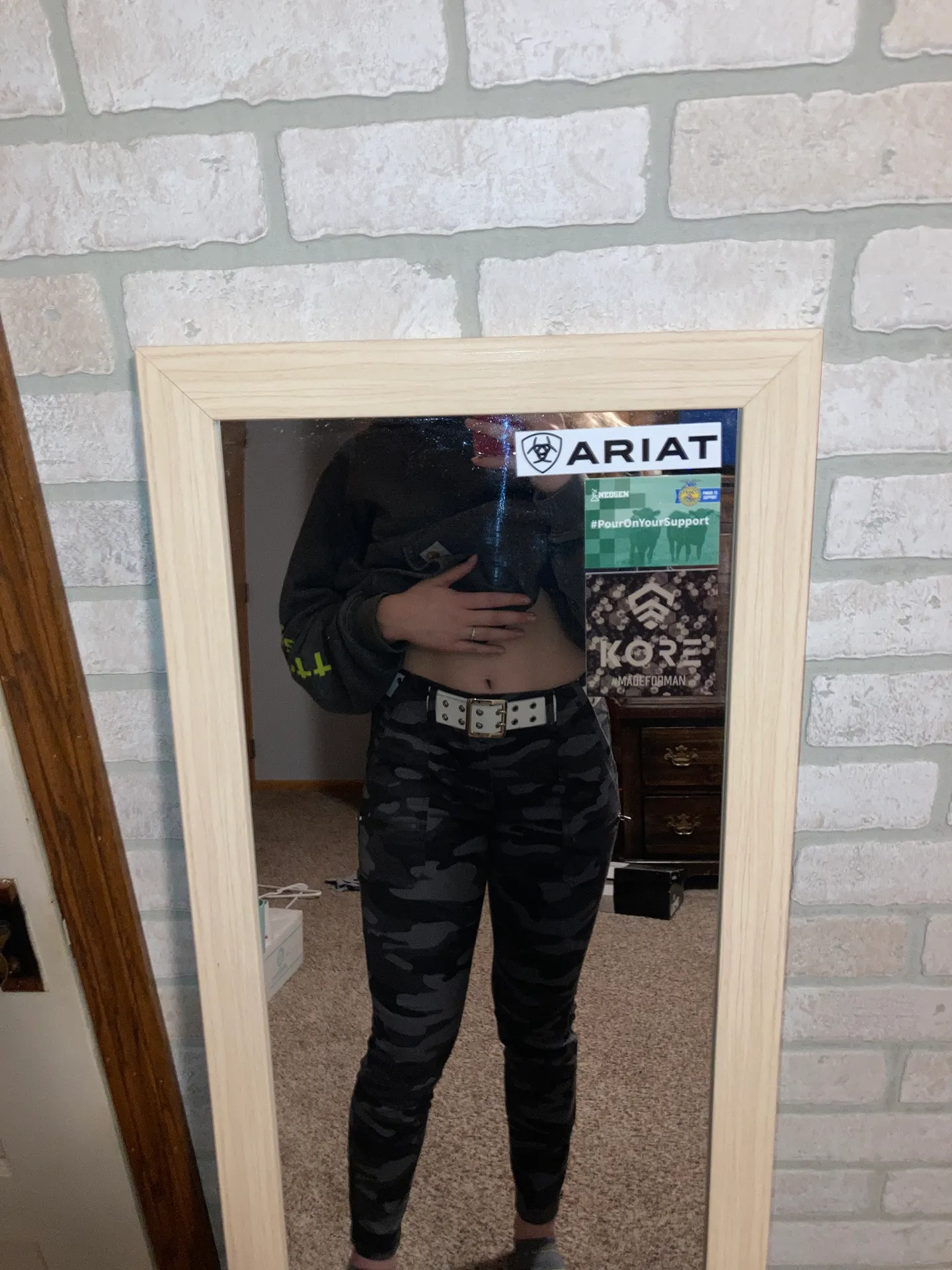 Knox Rose Camo Cargo Pants - Image 2