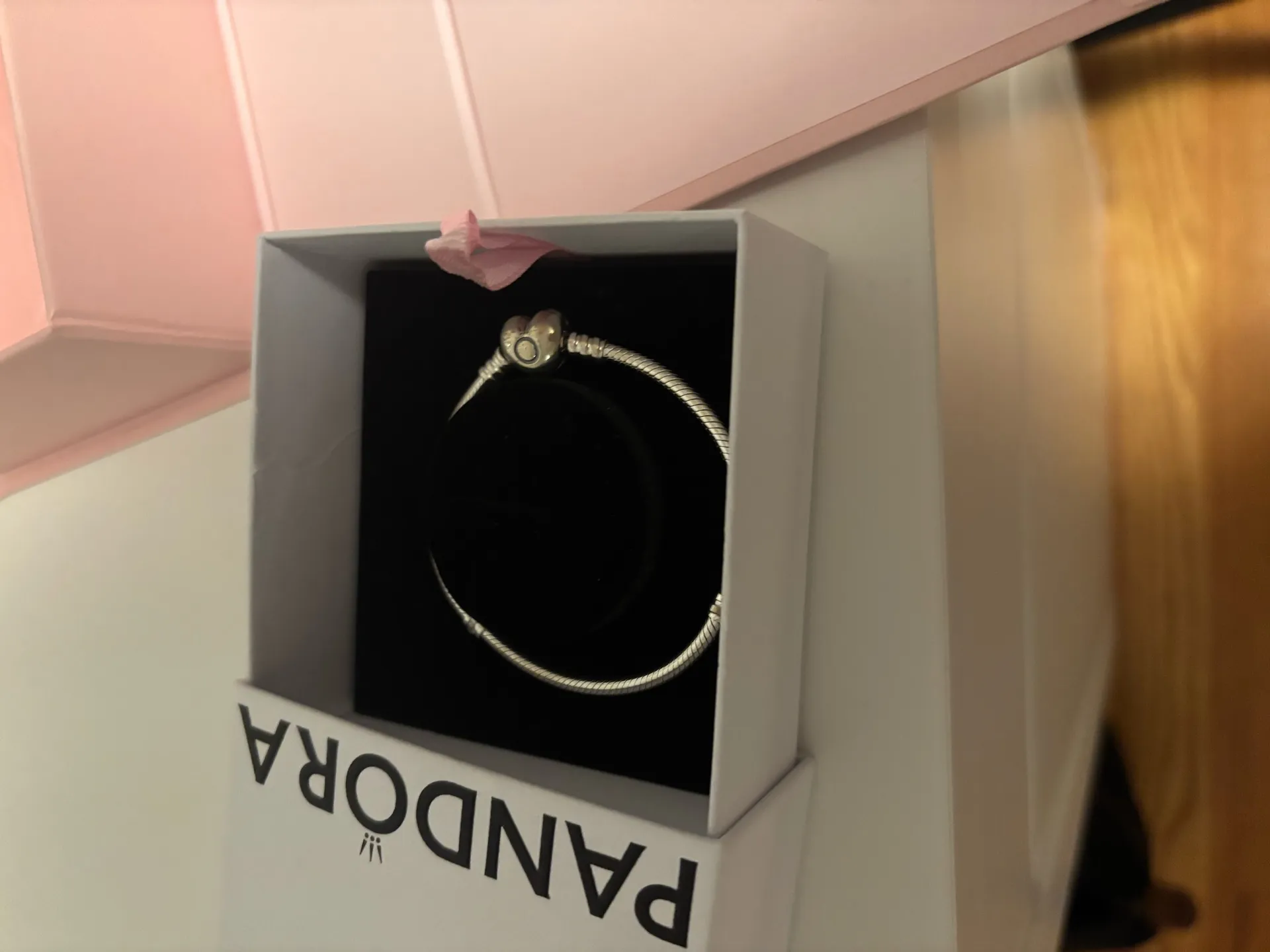 Pandora Clasp Heart Bracelet - Image 4