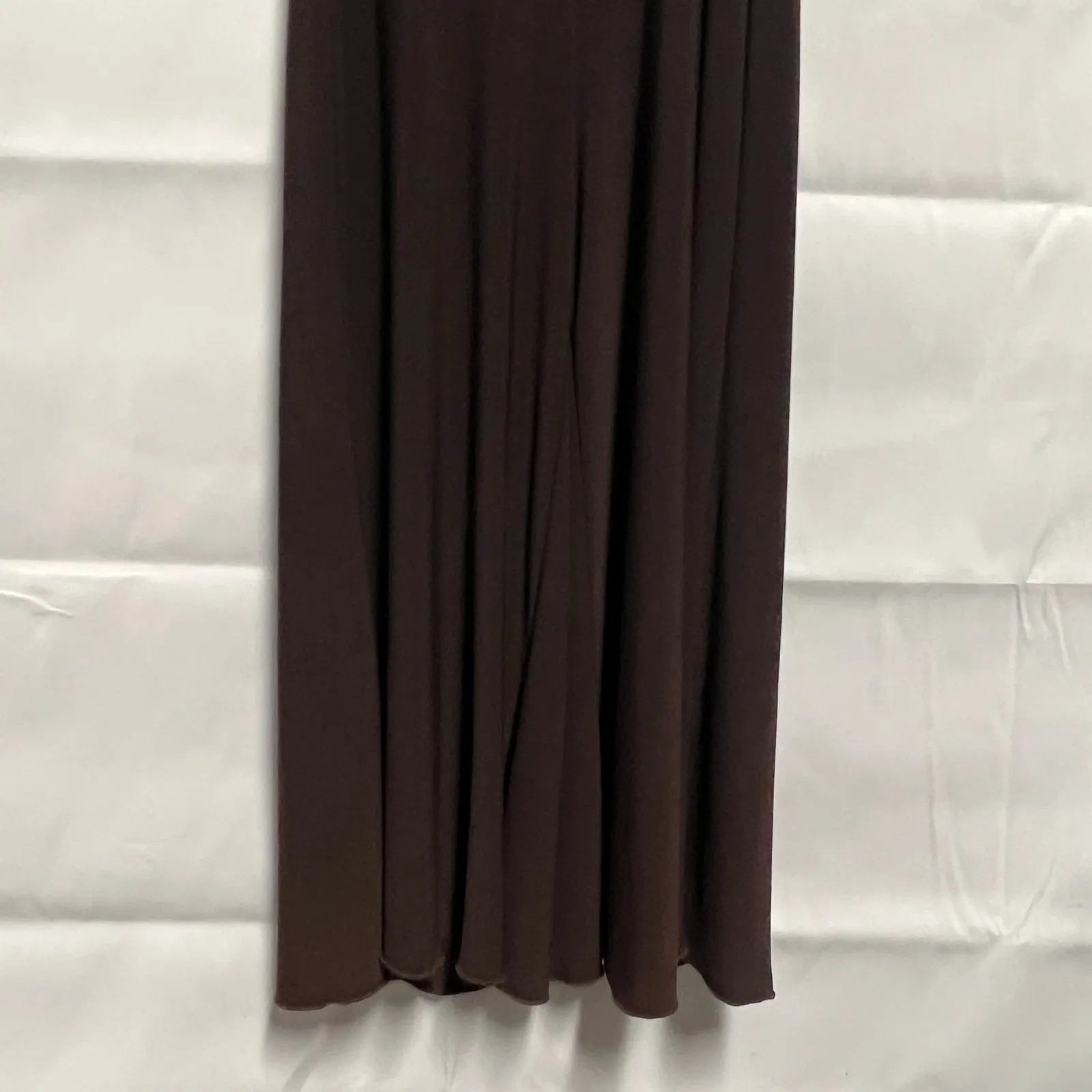 Women's Studded Cropped Wide Leg Brown Halter Jumpsuit Size XS/S - Image 5