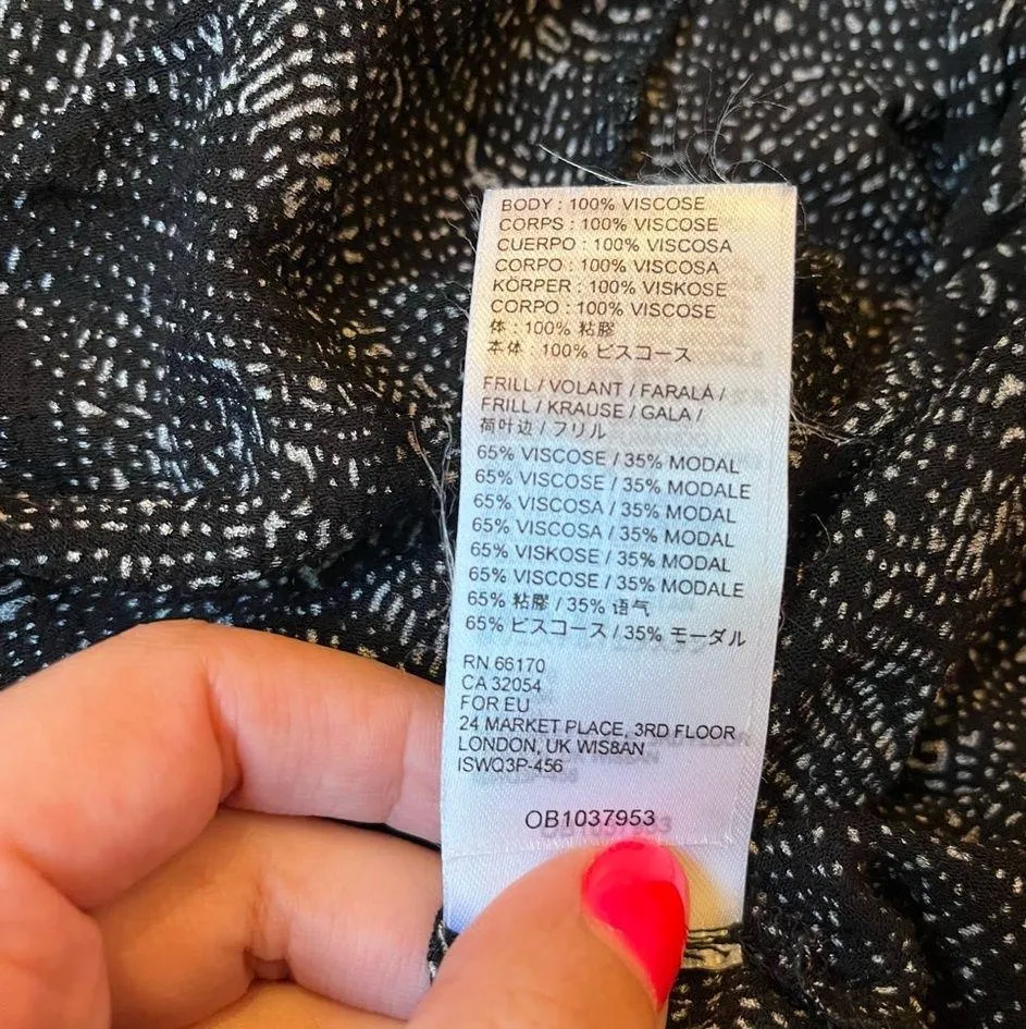 Free People Olivia wrap top size medium - Image 5