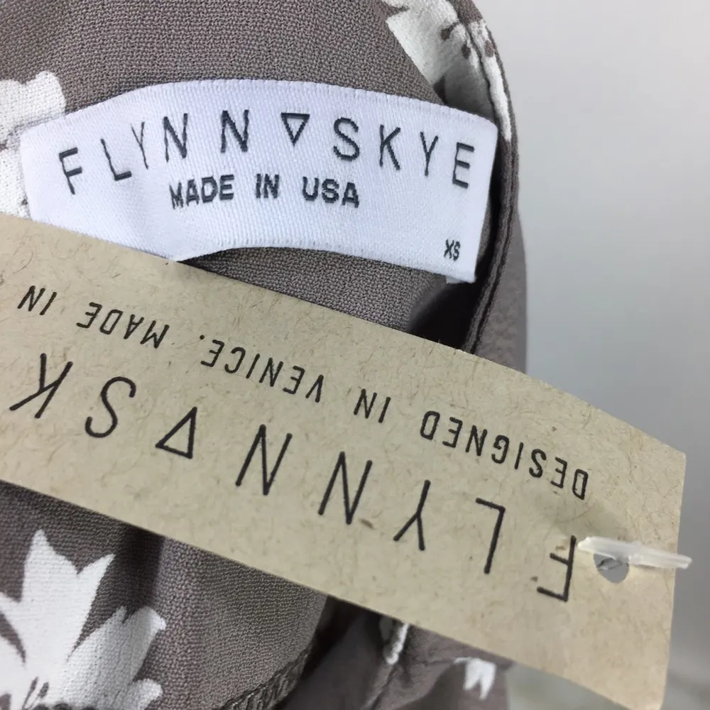 Flynn Skye Floral Wide Leg Jumpsuit XS - Image 3