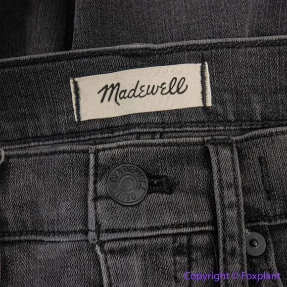 Madewell Stovepipe Jeans in Banberry Wash: Raw-Hem Edition,‎ 26 - Image 17