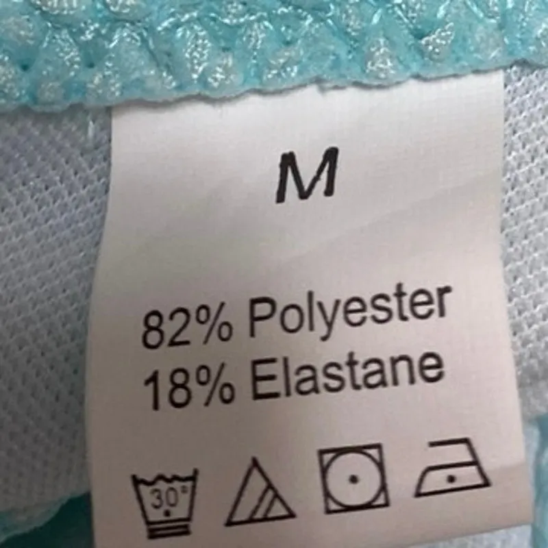 Women's Green Textured Lace Trim Two Piece Swimsuit Swimwear Bikini Set Size M Size M - Image 5