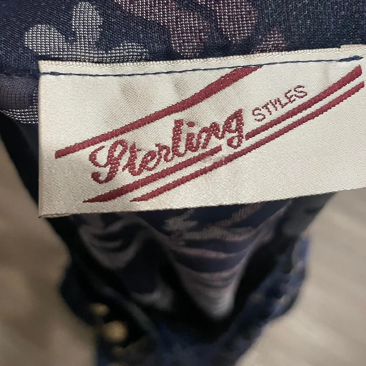 Sterling Styles Women's multi Tunic Dress One Size Artsilk Velvet cut out Blue Size L - Image 8