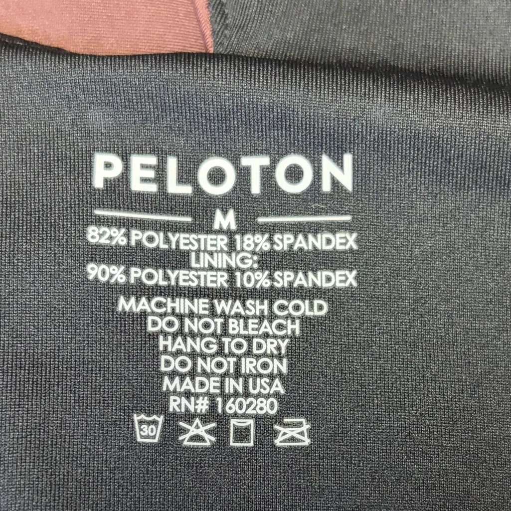 Peloton Sports Bra Show Up Side To Side Brown Womens Medium Gym Yoga Workout - Image 7