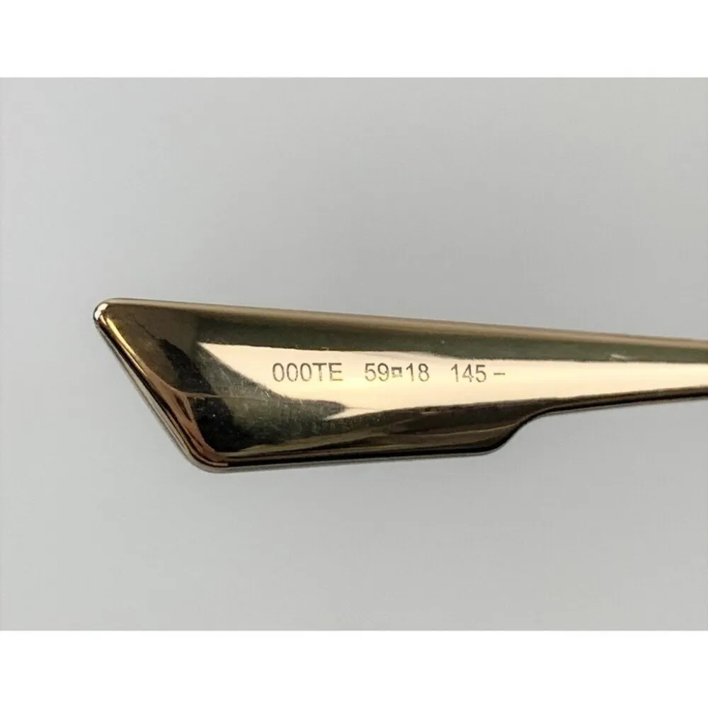 NIB Dior Rose Gold Stellaire 000Te Metal Square Sunglasses - Image 6