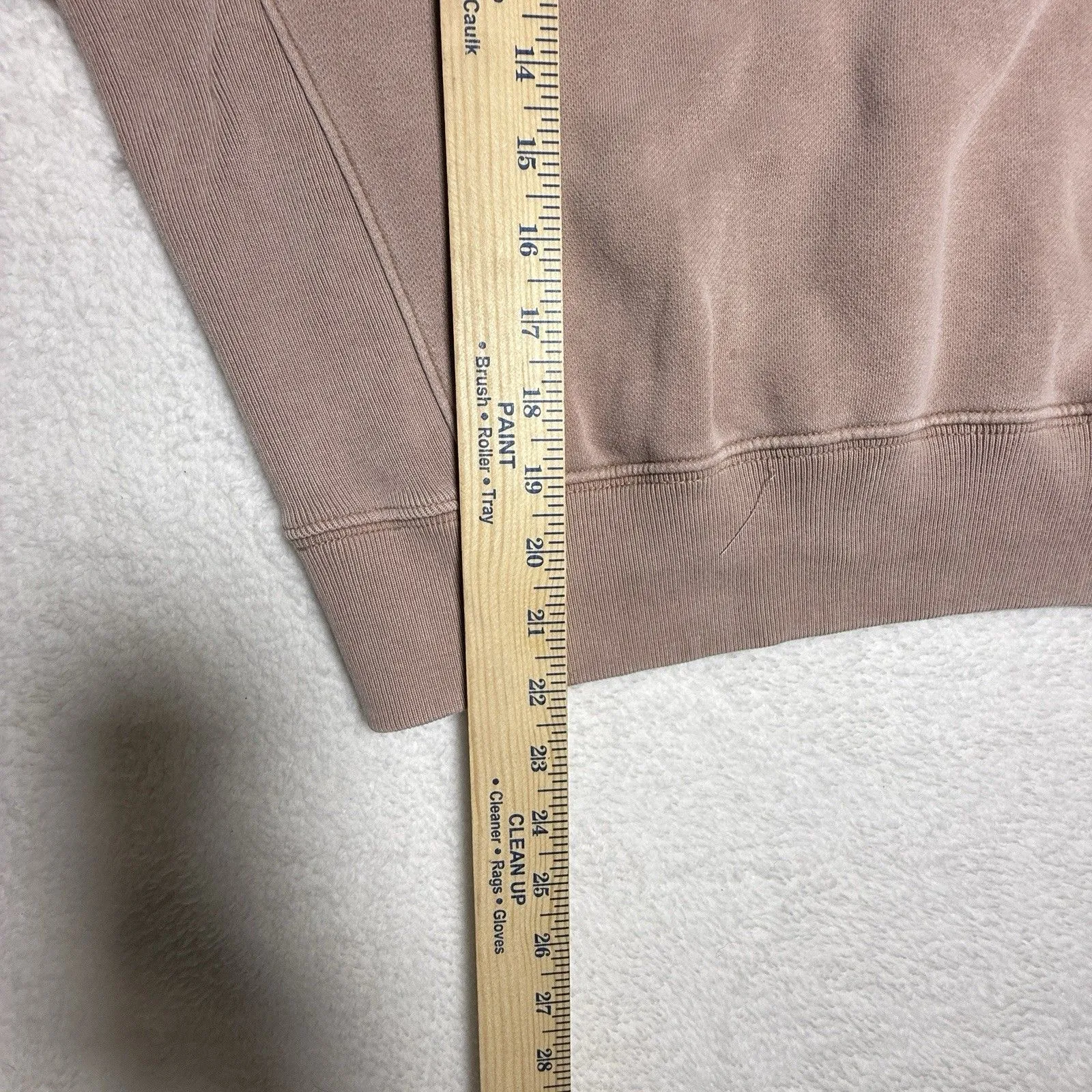 Abercrombie & Fitch Soft AF Max Essentials Womens Half Zip Pullover Size XL Pink - Image 7