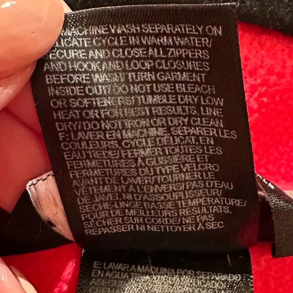 The North Face Women’s Dark Coral Fleece Pullover Sweatshirt Size Medium M - Image 8