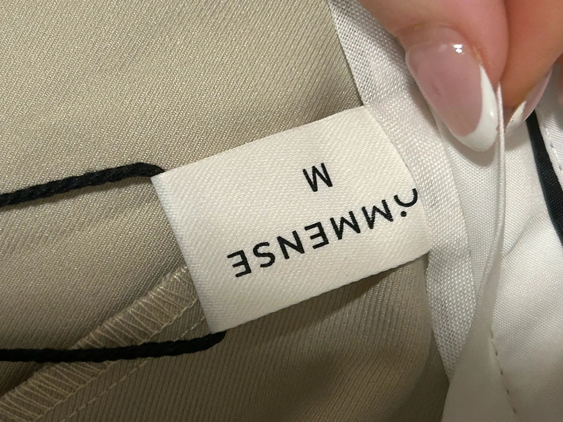 High Waisted Relaxed Fit Wide Leg Dress Pants Commense medium NWT - Image 4