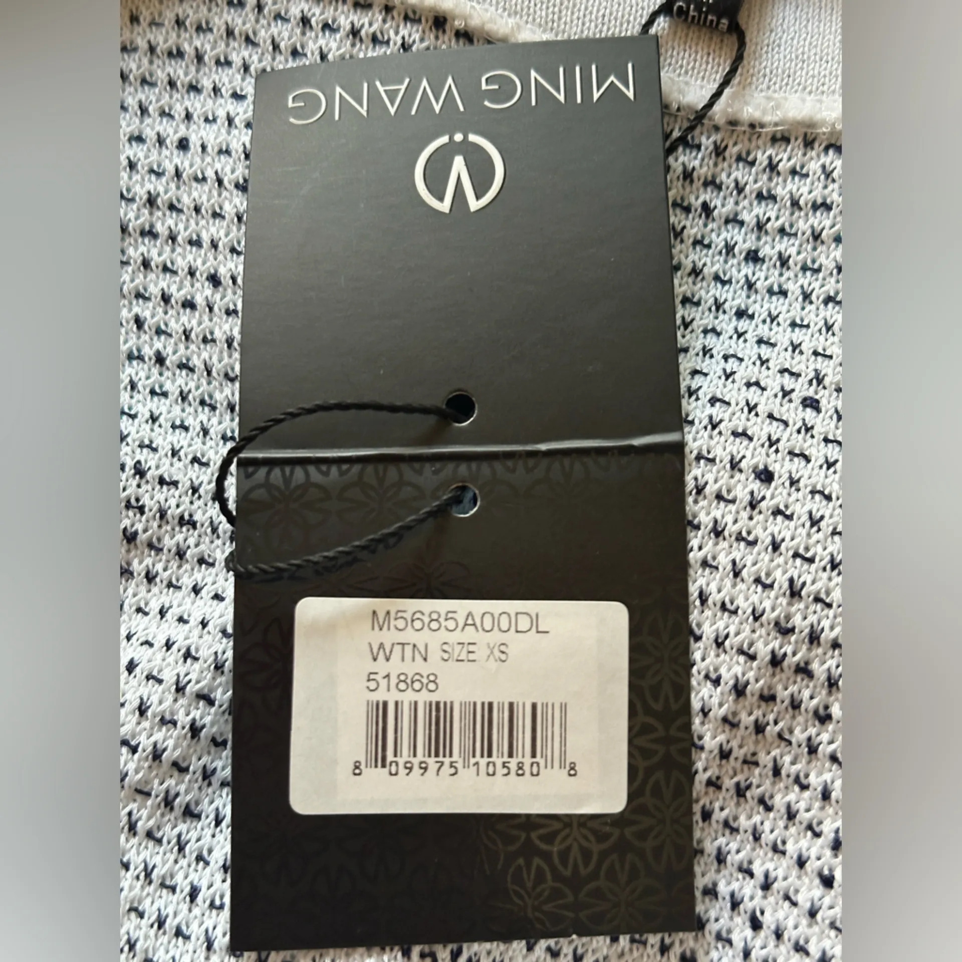 Ming Wang Black and White open Front Jacket Sz XS NWT - Image 9