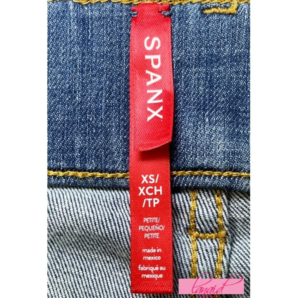 Spanx SPANXshape™ EveryWear Flare Jeans Vintage Indigo High-Rise Waist Shapewear - Image 11