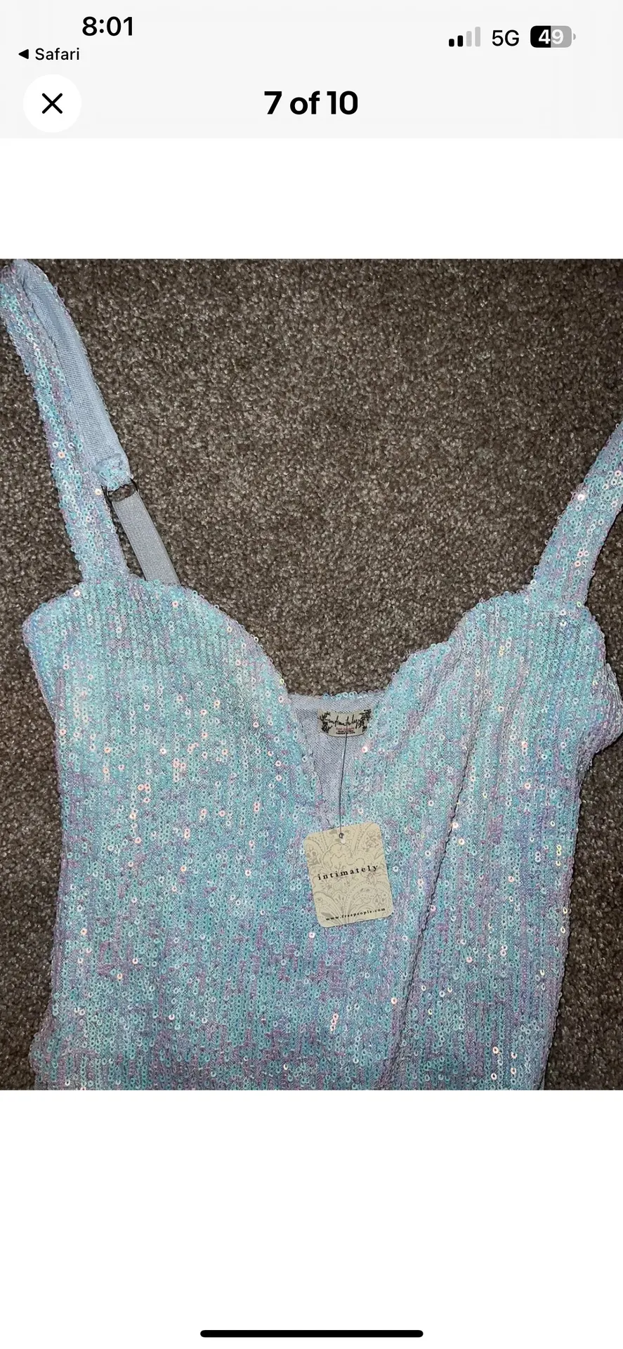 Sparks Fly Corset Bodysuit Size Small NWT - Image 7