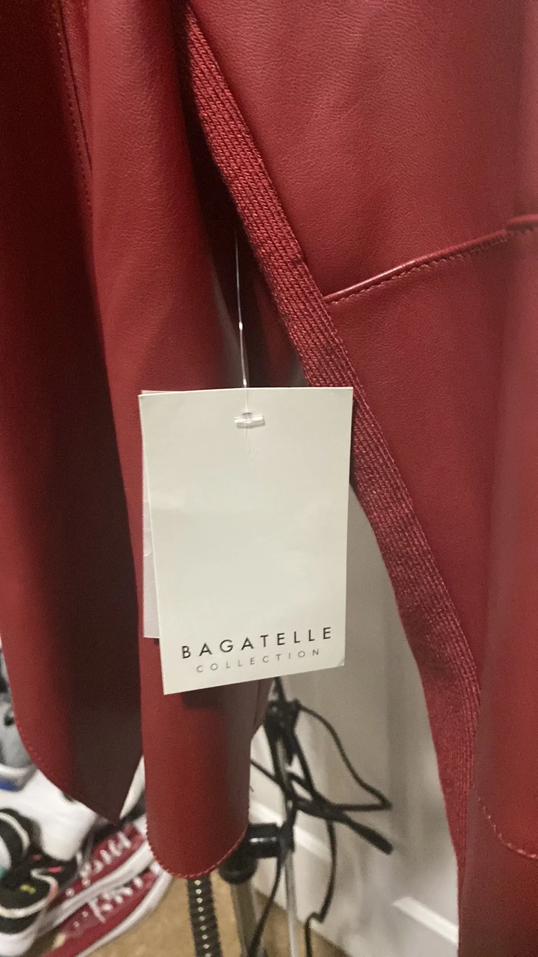 NWT Womens Size large leather jacket - Image 5