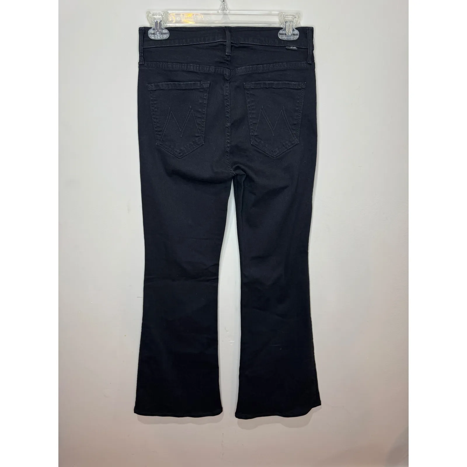 Mother The Doozy Jeans Flare in Not Guilty Black Sz 27 - Image 6