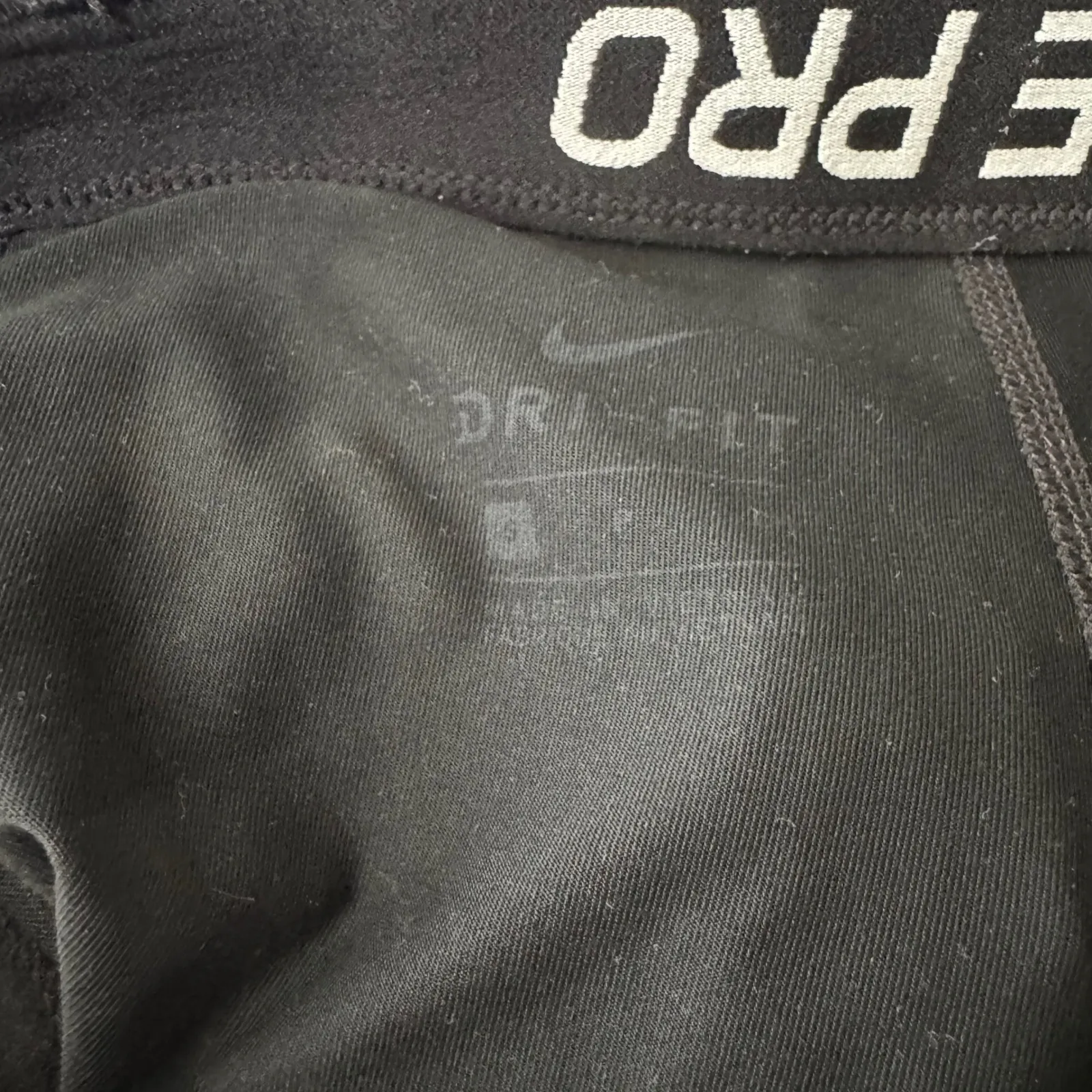 Nike Pro Dri Fit Black Athletic Capris Leggings Women Size S - Image 6