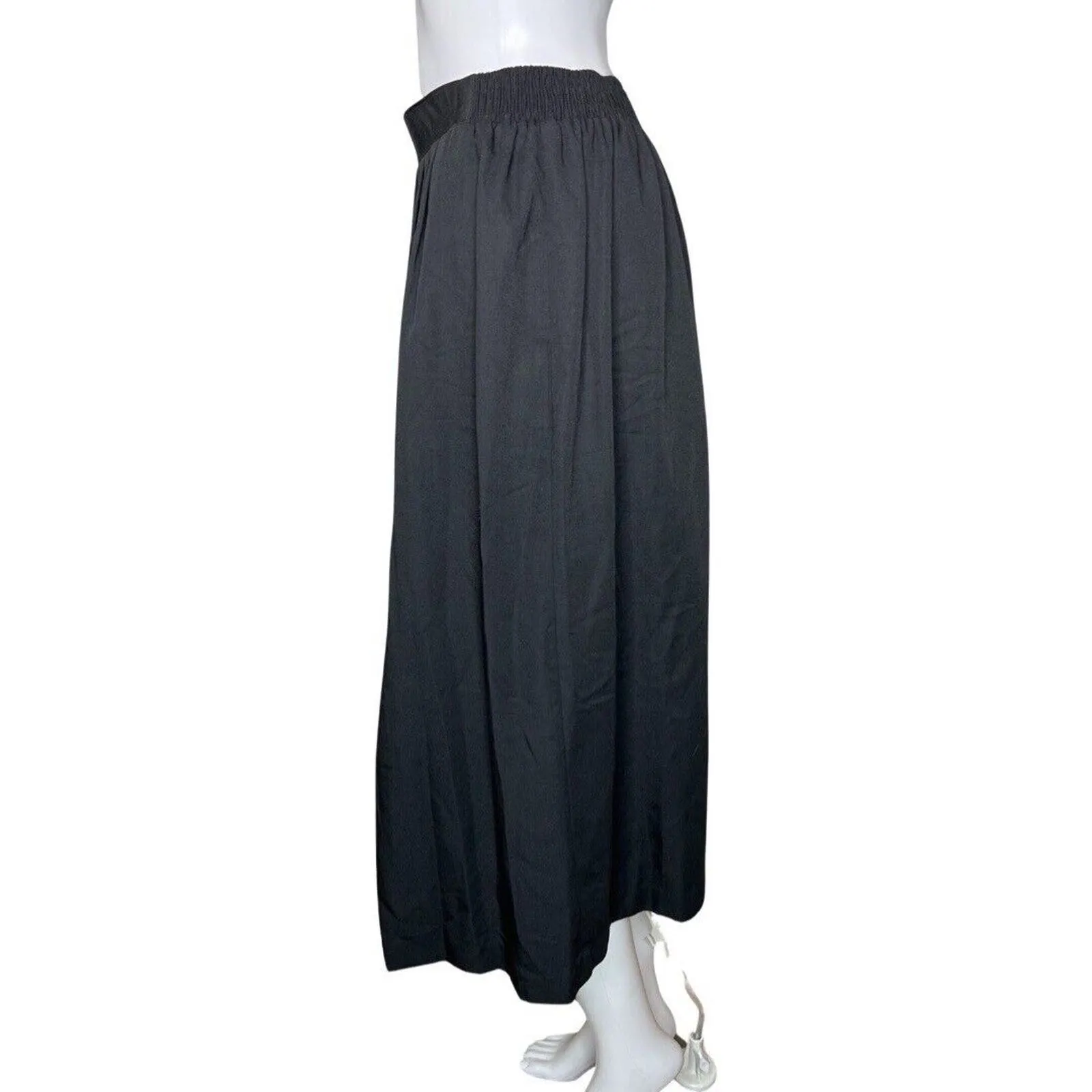 Radcliffe Skirt Womens 12 Black Midi‎ Casual Office Modest Neutral Minimalist - Image 3