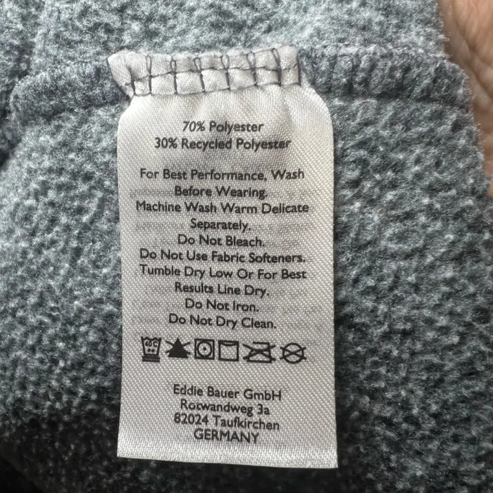 Eddie Bauer Women's Quest Fleece Quarter Zip Pullover Shirt Gray Nature 2XL Tall - Image 13