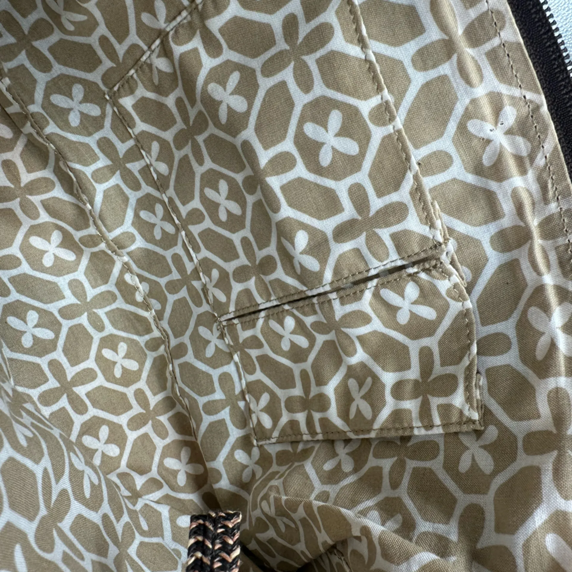 Talbots  Woven Brown Shoulder Purse‎ Bag - Image 12