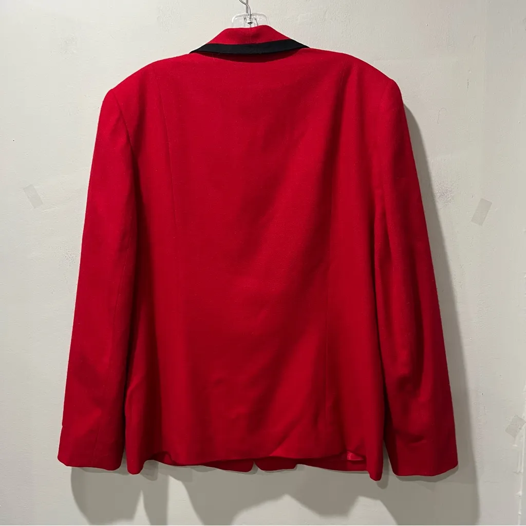 Vtg 80s 90s Retro Women’s Pendleton Made in USA Sz 14 Wool Blazer Coat - Image 9