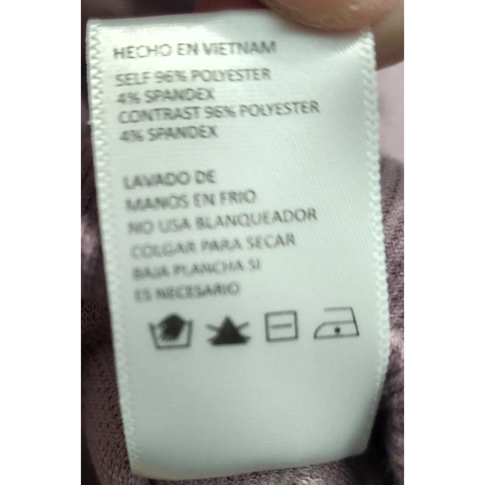 Paper Crane Quilted‎ Pullover Cropped Sweatshirt Textured Lavender Medium - Image 5